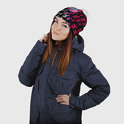 Шапка с помпоном Бавария Мюнхен jojo anime, цвет: 3D-белый — фото 2