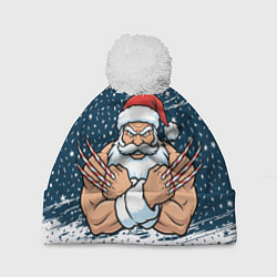 Шапка c помпоном Сантамаха