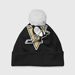 Шапка с помпоном Pittsburgh Penguins: Malkin, цвет: 3D-белый