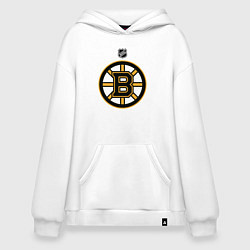 Толстовка-худи оверсайз Boston Bruins NHL, цвет: белый