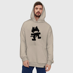 Толстовка-худи оверсайз MONSTERCAT, цвет: миндальный — фото 2