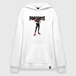 Толстовка-худи оверсайз FORTNITE IKONIK, цвет: белый