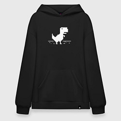 Худи оверсайз Chrome t-rex