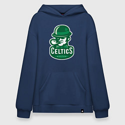 Толстовка-худи оверсайз Celtics Team, цвет: тёмно-синий