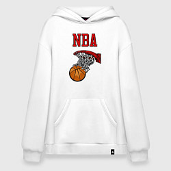 Худи оверсайз Basketball - NBA logo