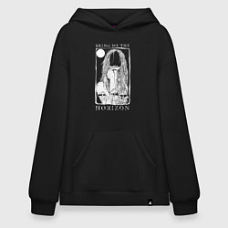 Толстовка-худи оверсайз Bring me the horizon band, цвет: черный