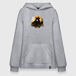 Толстовка-худи оверсайз Delta, цвет: меланж