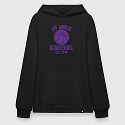 Худи оверсайз Basketball Los Angeles