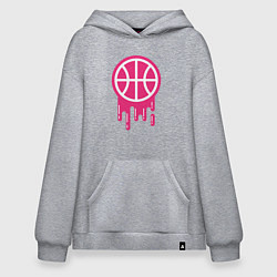 Худи оверсайз Pink basketball