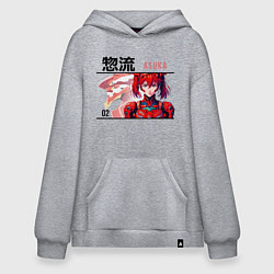 Худи оверсайз Evangelion - Eva 02