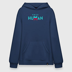 Худи оверсайз Once human logo