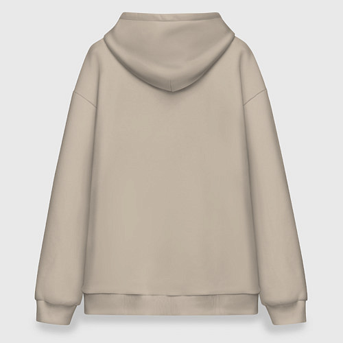 Худи оверсайз Roots rock reggae / Миндальный – фото 2