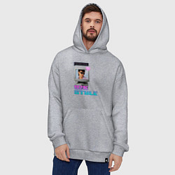 Толстовка-худи оверсайз Y2K Vibes, цвет: меланж — фото 2