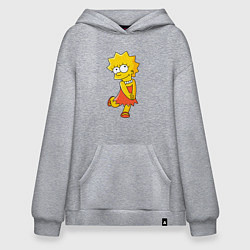 Худи оверсайз Lisa Simpson