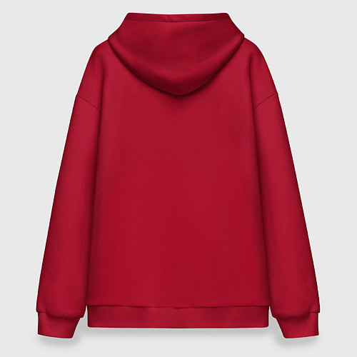 Худи оверсайз Пришелец серфер / Красный – фото 2