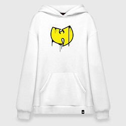 Толстовка-худи оверсайз Wu-Tang style, цвет: белый