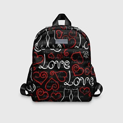 Детский рюкзак Meow Love, цвет: 3D-принт