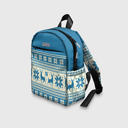 Детский рюкзак Новогодний свитер, цвет: 3D-принт — фото 2