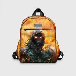 Детский рюкзак Disturbed: Monster Flame, цвет: 3D-принт