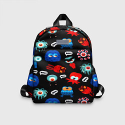 Детский рюкзак Милые монстры, цвет: 3D-принт