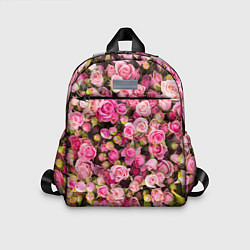 Детский рюкзак Розовый рай, цвет: 3D-принт