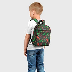 Детский рюкзак Перчики, цвет: 3D-принт — фото 2