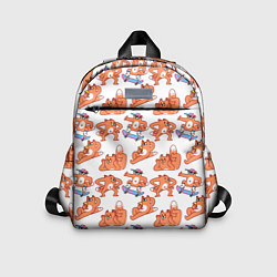 Детский рюкзак Стикеры с лисом, цвет: 3D-принт