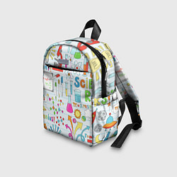 Детский рюкзак Научный стиль, цвет: 3D-принт — фото 2