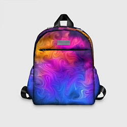 Детский рюкзак Узор цвета, цвет: 3D-принт