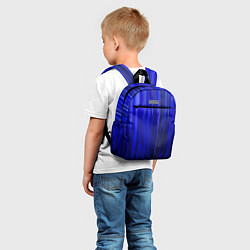 Детский рюкзак Синее пламя, цвет: 3D-принт — фото 2