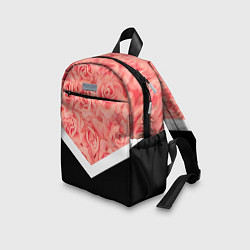 Детский рюкзак Розовые розы, цвет: 3D-принт — фото 2