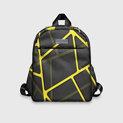 Детский рюкзак Желтая сетка, цвет: 3D-принт