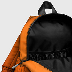 Детский рюкзак Orange abstraction, цвет: 3D-принт — фото 2
