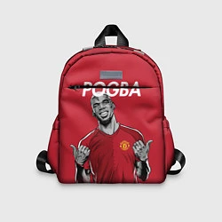 Детский рюкзак FC MU: Pogba, цвет: 3D-принт