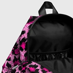 Детский рюкзак Розовый леопард, цвет: 3D-принт — фото 2