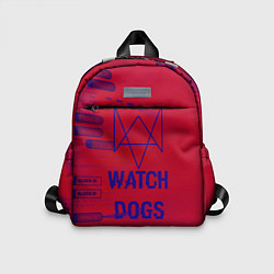 Детский рюкзак Watch Dogs: Hacker Collection, цвет: 3D-принт