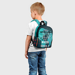 Детский рюкзак Watch Dogs 2: Network Hack, цвет: 3D-принт — фото 2