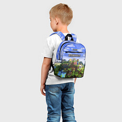 Детский рюкзак Майнкрафт: Даниил, цвет: 3D-принт — фото 2