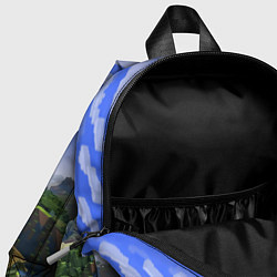 Детский рюкзак Майнкрафт: Григорий, цвет: 3D-принт — фото 2