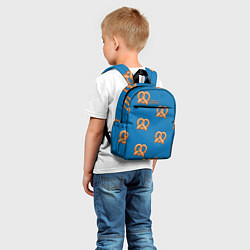 Детский рюкзак Любитель крендельков, цвет: 3D-принт — фото 2