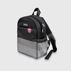 Детский рюкзак ФК Бавария: Серый стиль, цвет: 3D-принт — фото 2