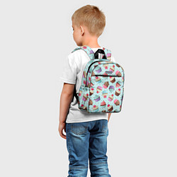 Детский рюкзак Милые кексики, цвет: 3D-принт — фото 2