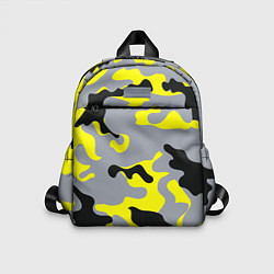 Детский рюкзак Yellow & Grey Camouflage
