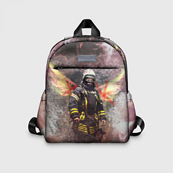 Детский рюкзак Пожарный ангел цвета 3D-принт — фото 1