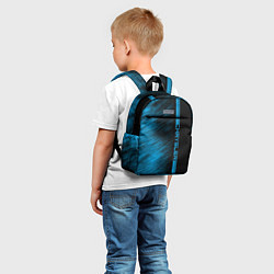 Детский рюкзак Chrysler синие полосы, цвет: 3D-принт — фото 2