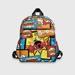 Детский рюкзак Boom Pop Art, цвет: 3D-принт