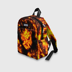 Детский рюкзак Cyberpunk 2077: FIRE SAMURAI, цвет: 3D-принт — фото 2