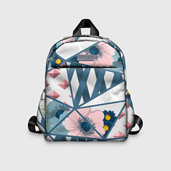 Детский рюкзак Нежная геометрия, цвет: 3D-принт