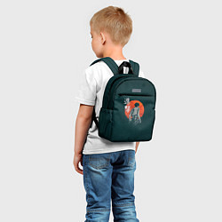 Детский рюкзак Восточный воин, цвет: 3D-принт — фото 2