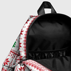 Детский рюкзак Новогодние олени, цвет: 3D-принт — фото 2